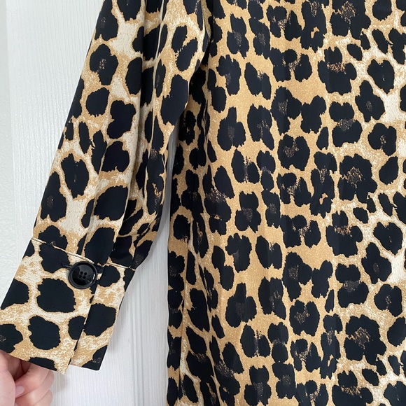 SOLD ZARA NWT Animal Print Dress Size Medium - Picture 5 of 5